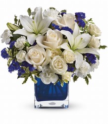Sapphire Skies Bouquet from Westbury Floral Designs in Westbury, NY